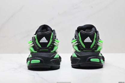 Adidas K81801750 Unisex Dad Sneakers - Black/Green - image 3