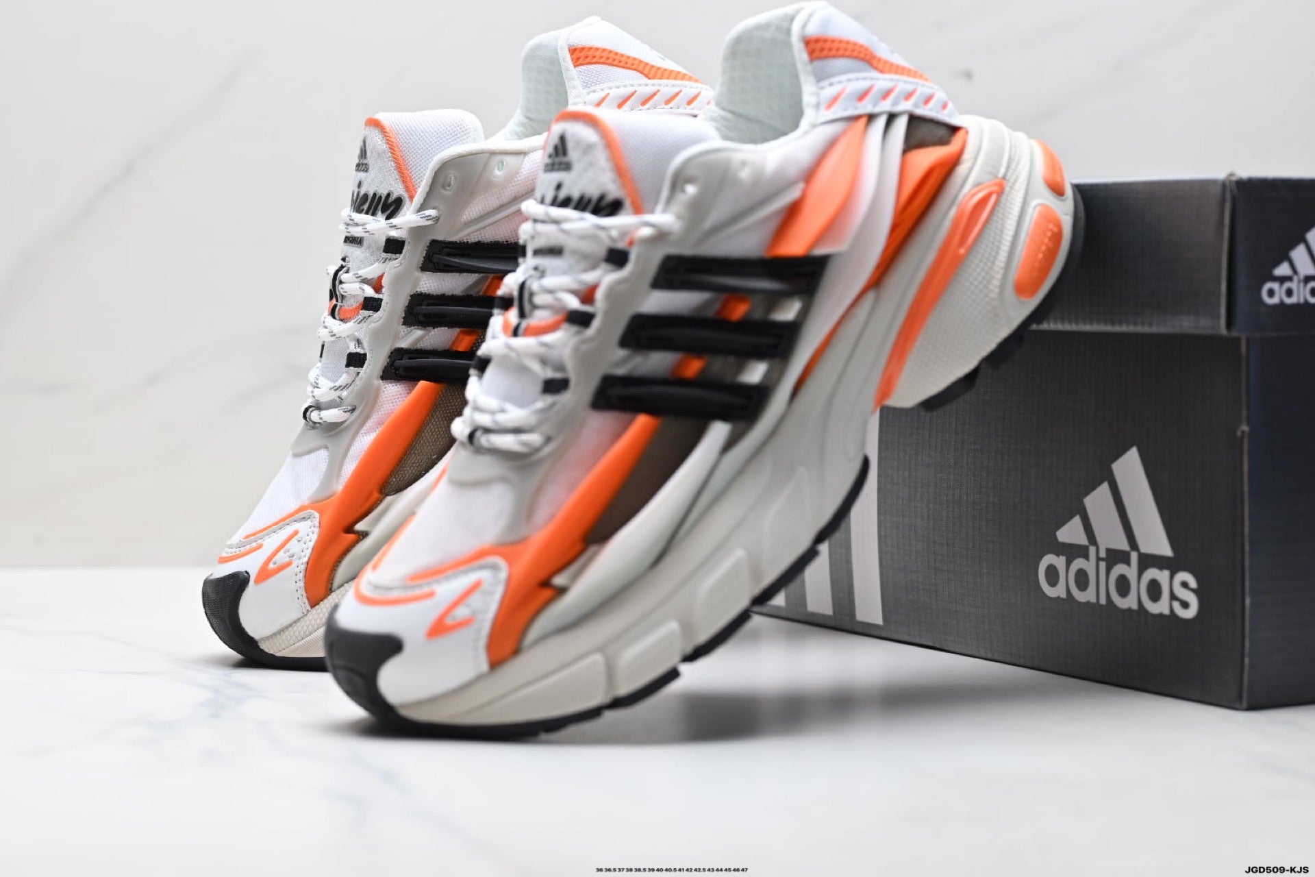 Adidas K81801750 Unisex Dad Sneakers - White/Green - image 11