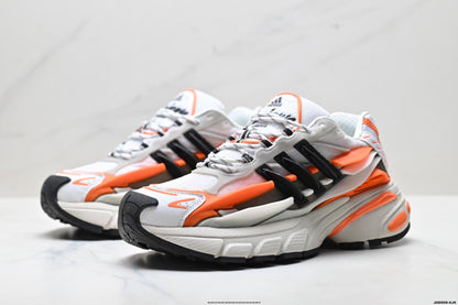 Adidas K81801750 Unisex Dad Sneakers - White/Orange - image 15