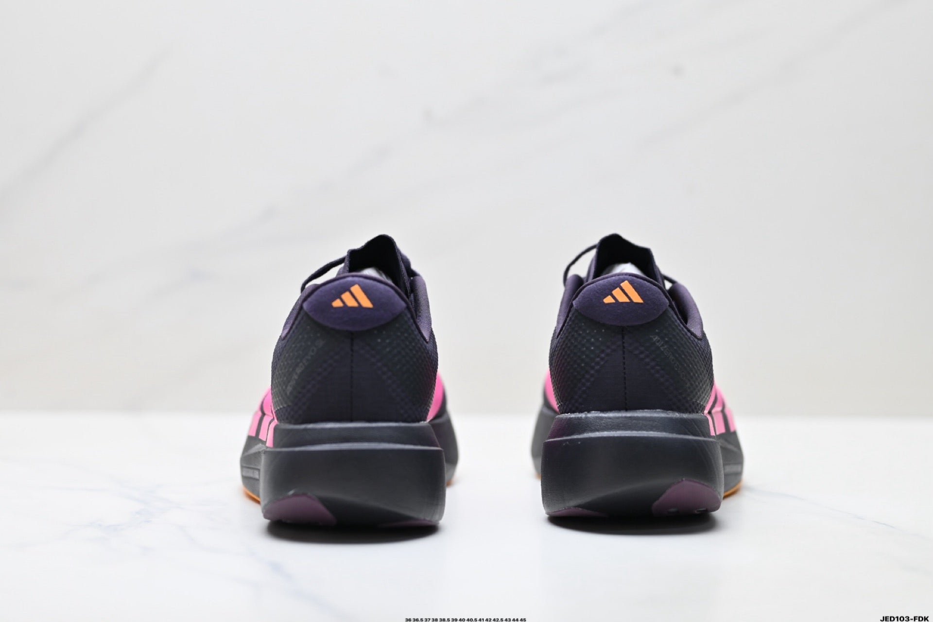 Adidas K81801550 Unisex Running Shoes #10 - Black/Pink - image 8