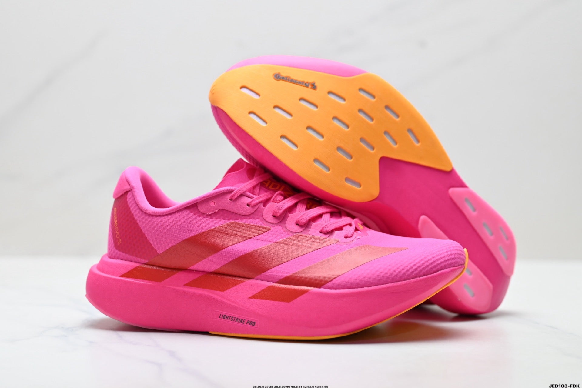 Adidas K81801550 Unisex Running Shoes #10 - Pink - image 14