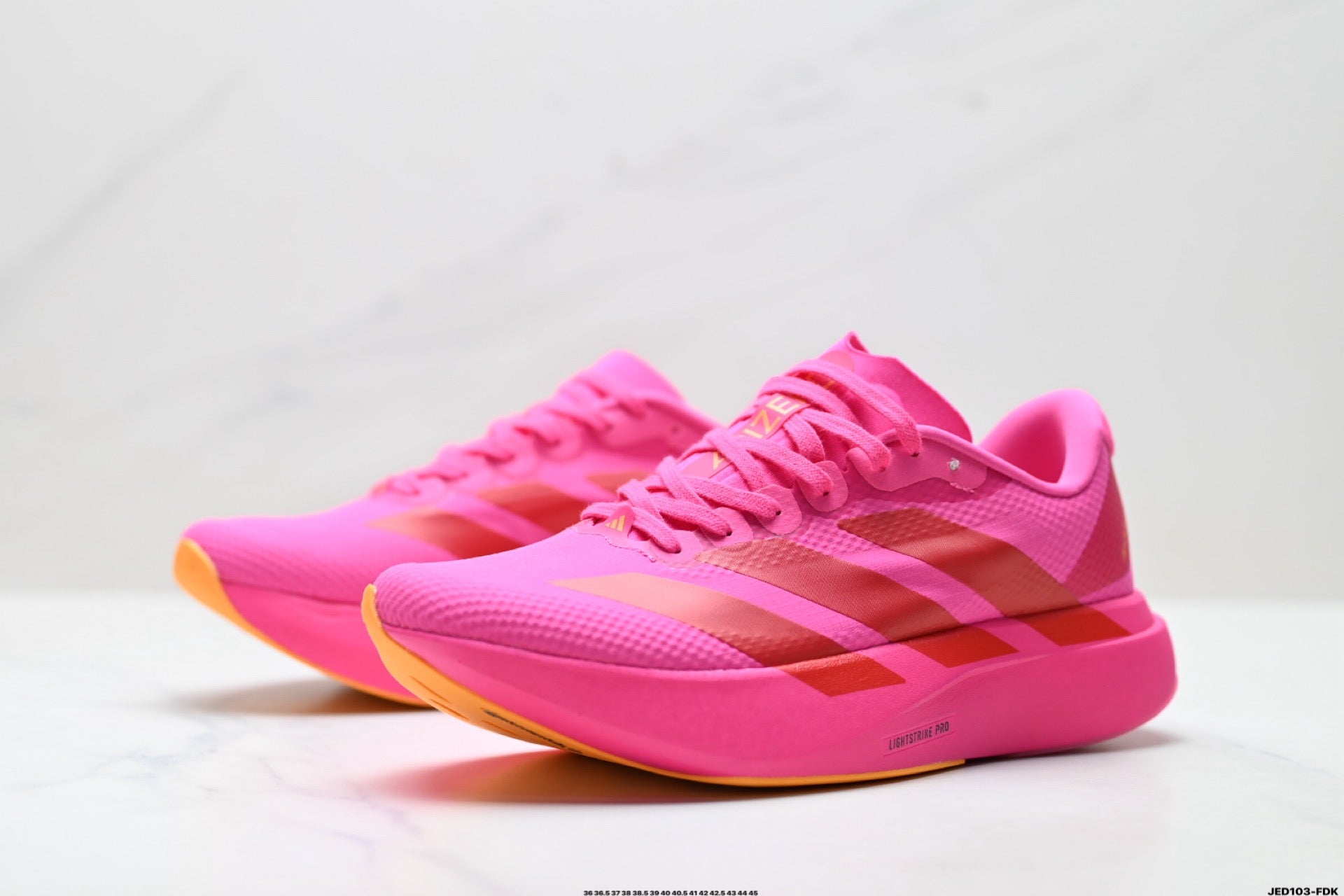Adidas K81801550 Unisex Running Shoes #10 - Pink - image 15