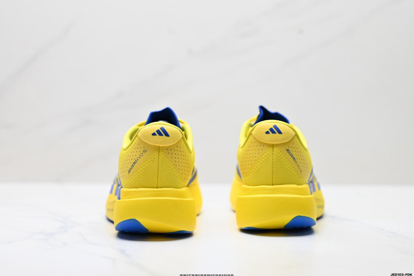 Adidas K81801550 Unisex Running Shoes #10 - Yellow/Blue - image 18