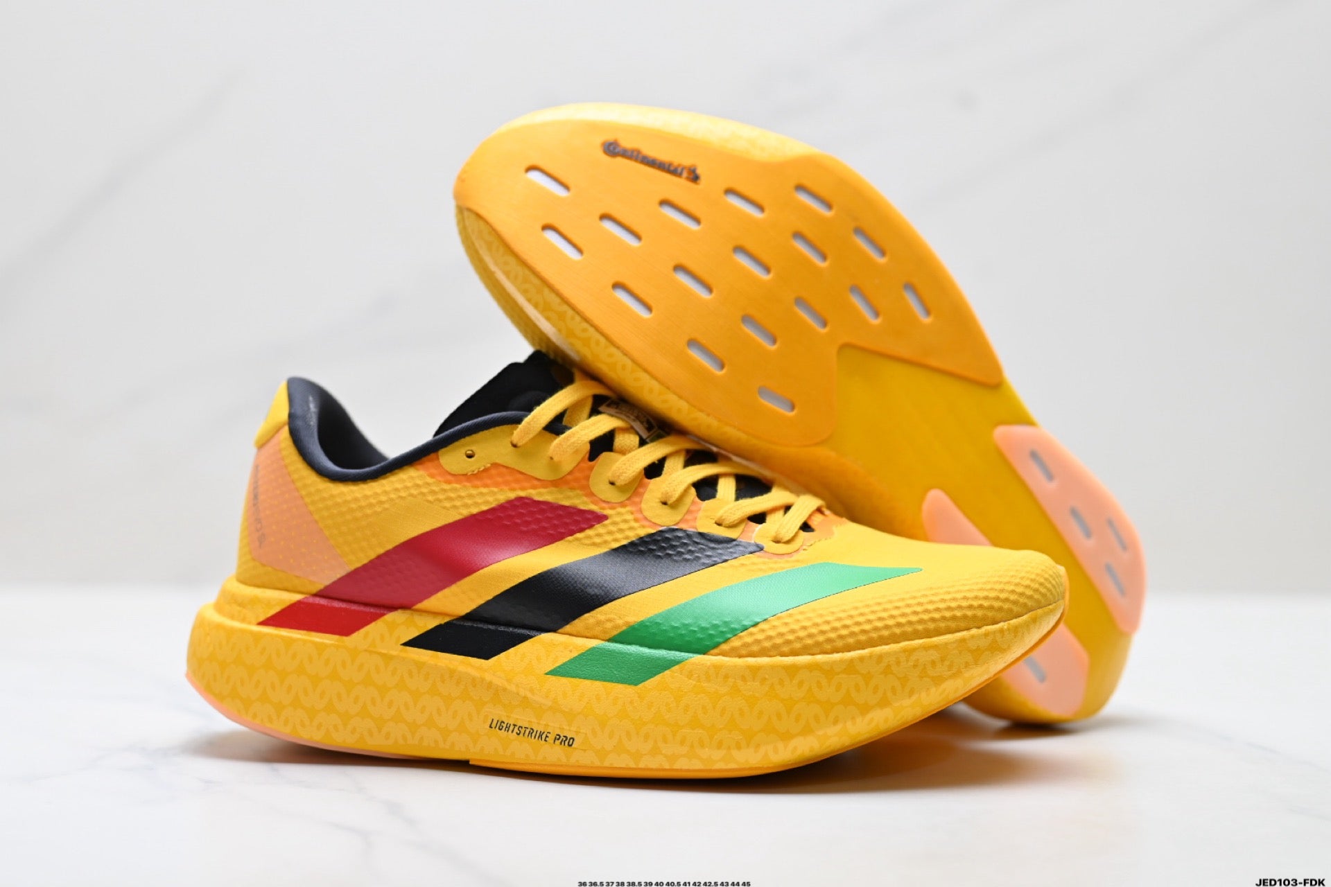 Adidas K81801550 Unisex Running Shoes #10 - Yellow/Green - image 24