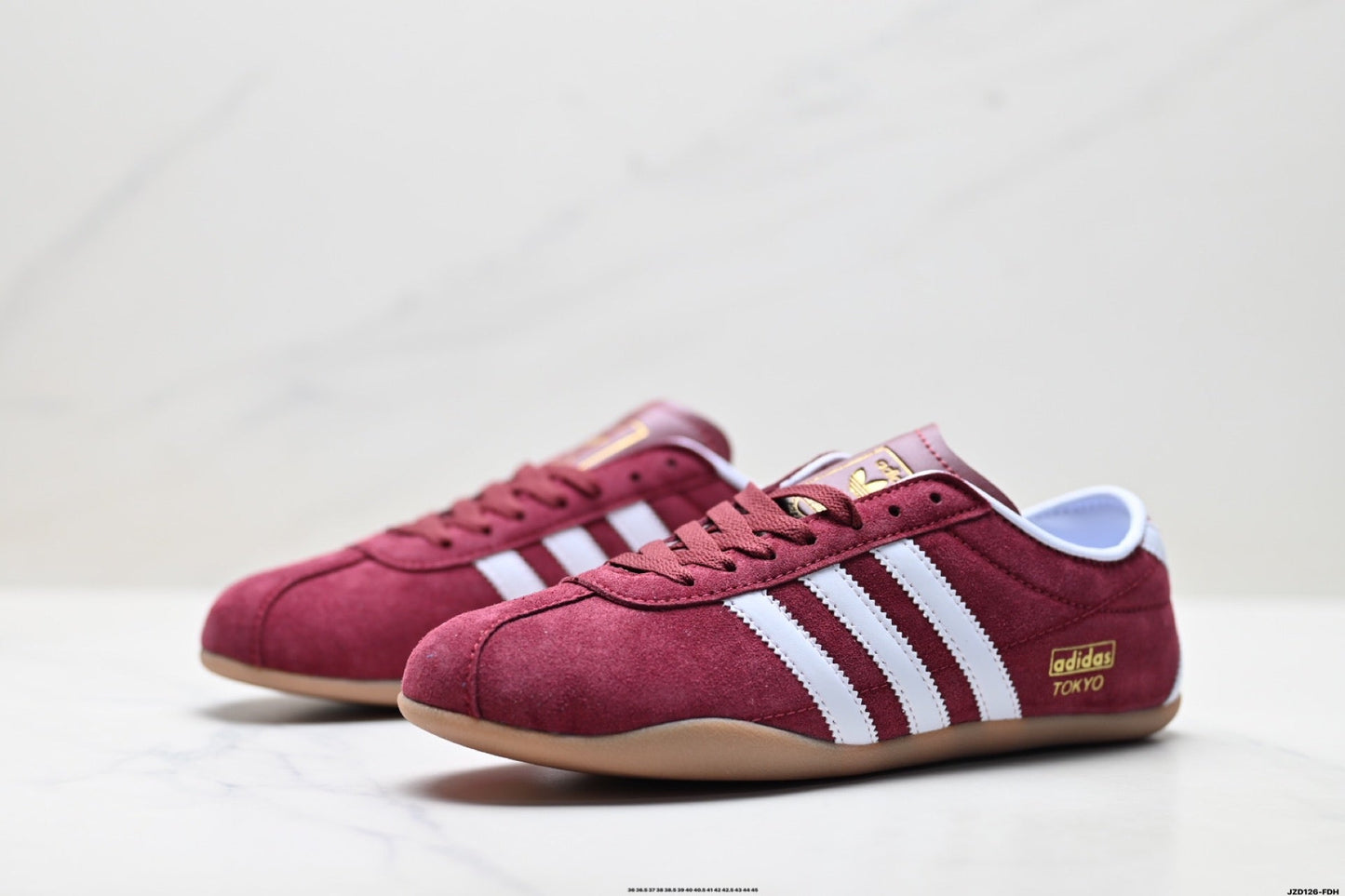 Adidas K81801450 Unisex Casual Sneakers #4 - Burgundy - image 5