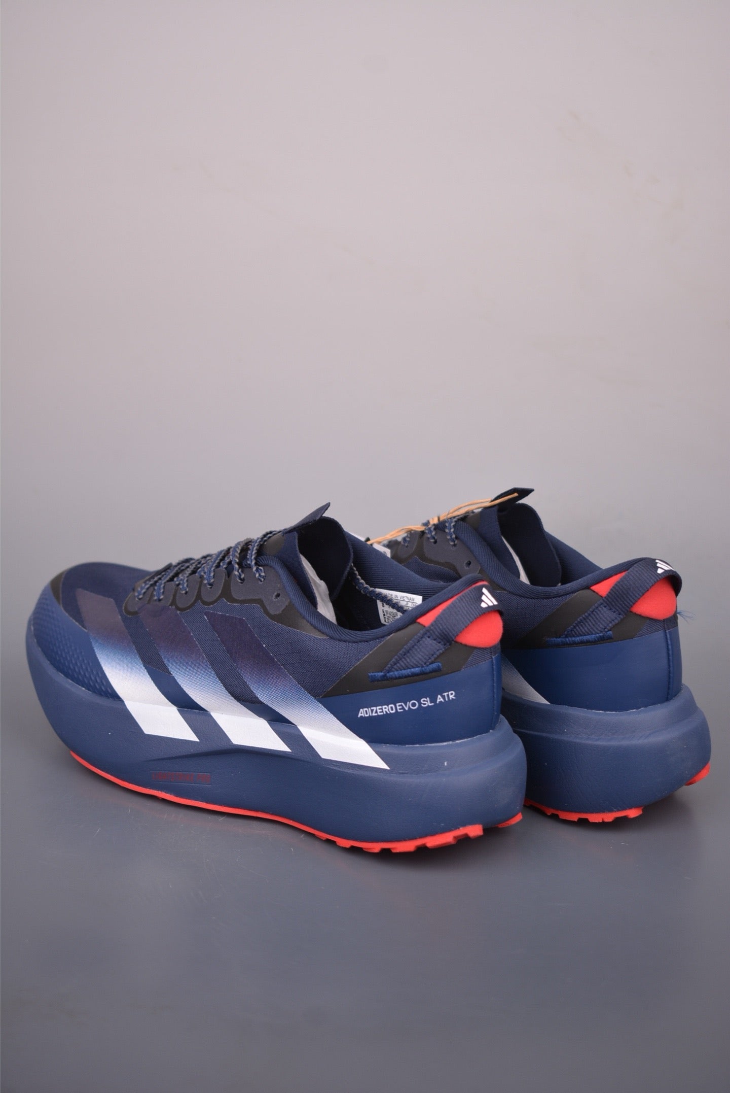 Adidas KK01650 Unisex Running Shoes - Navy/Purple - image 9