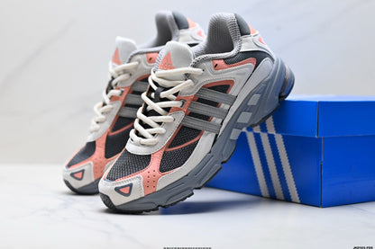 Adidas K81801550 Unisex Running Shoes #9 - Grey/Coral