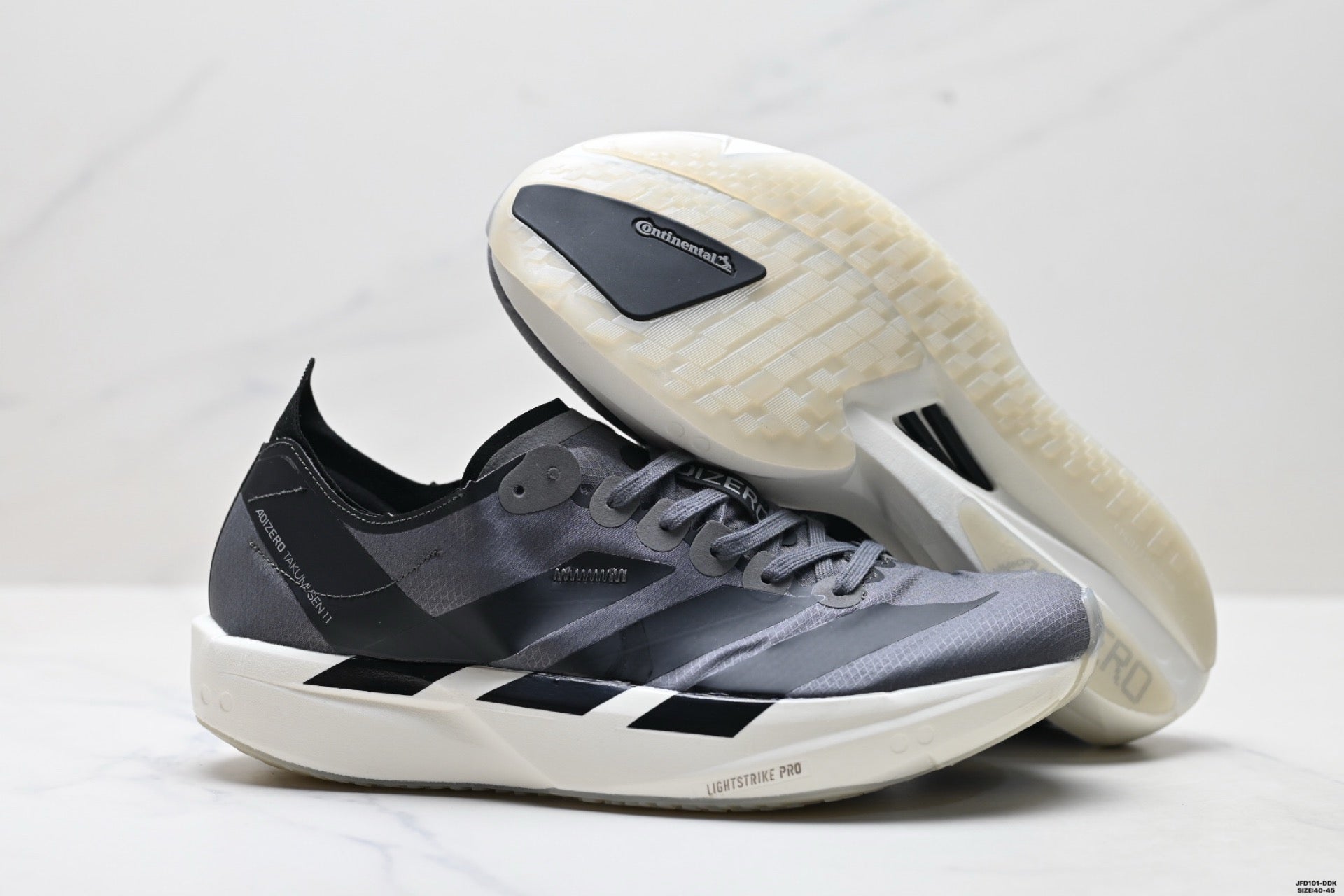 Adidas K81801650 Men's Running Shoes #3 - Grey/Black - image 9
