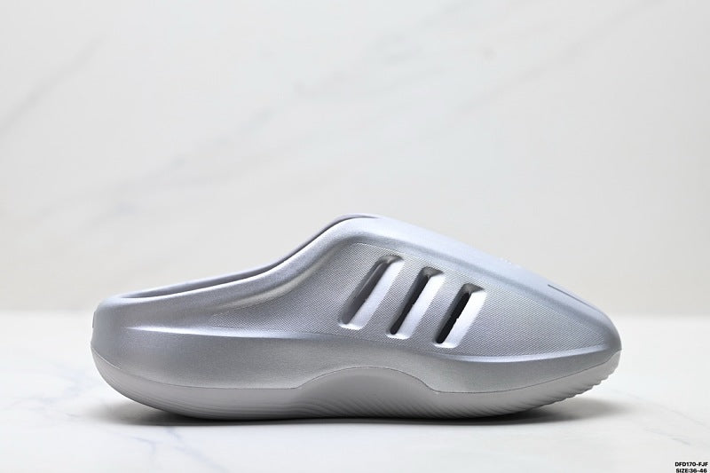 Adidas K81801050 Unisex Clogs - Silver - image 26