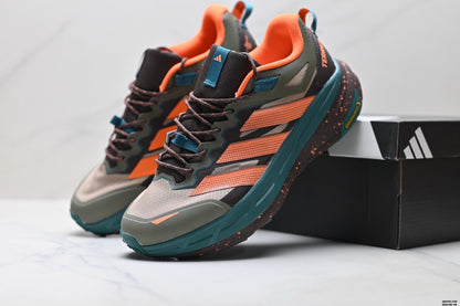Adidas K81801550 Unisex Running Shoes #8 - Grey/Orange - image 11