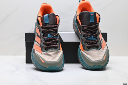 Adidas K81801550 Unisex Running Shoes #8 - Grey/Orange/Teal - image 12