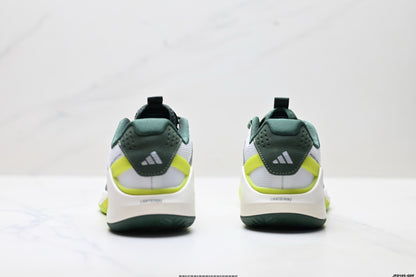 Adidas K81801650 Unisex Running Shoes #4 - White/Green - image 3