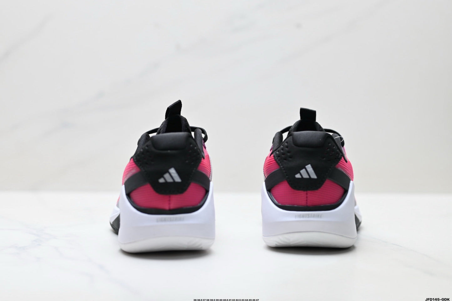 Adidas K81801650 Unisex Running Shoes #4 - Pink/Black - image 8