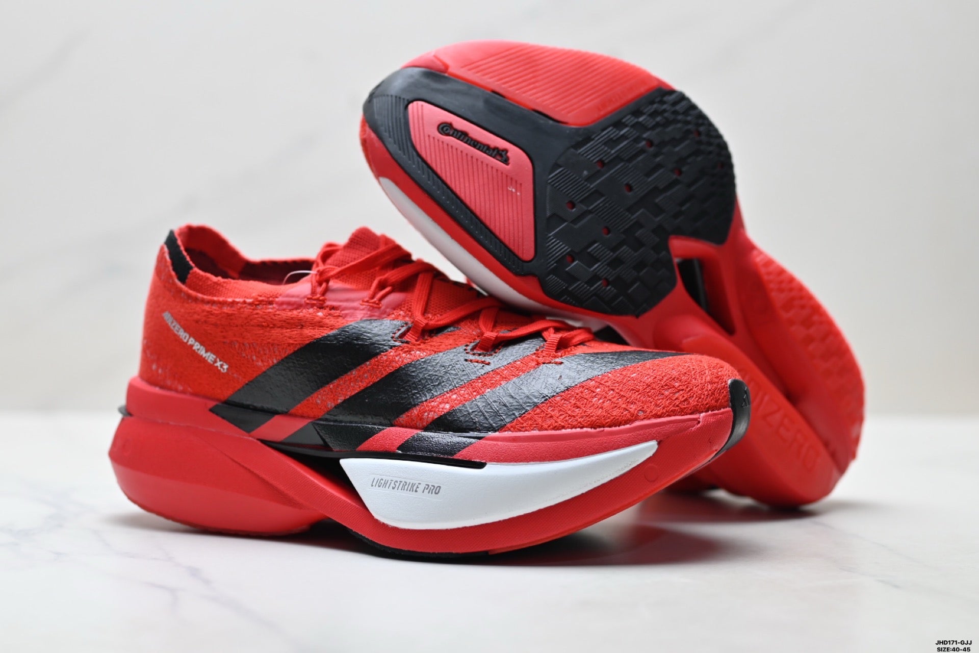 Adidas K81801850 Men's Running Shoes - Red/Black - image 9