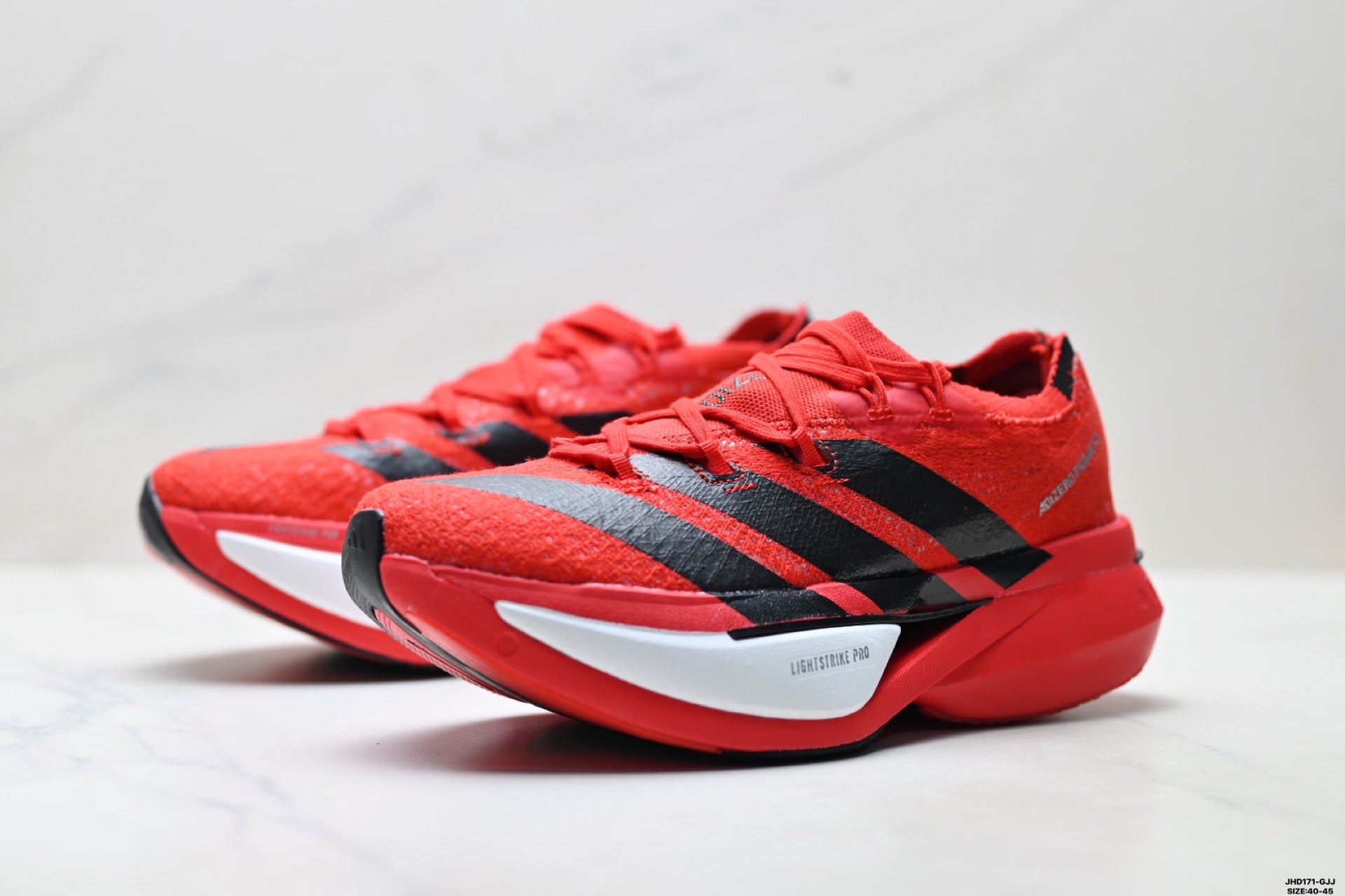 Adidas K81801850 Men's Running Shoes - Red/Black - image 10