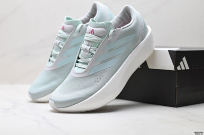 Adidas K81801550 Unisex Running Shoes #7 - White/Mint/Pink