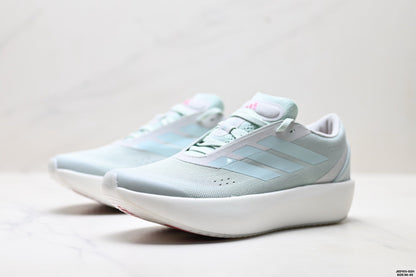 Adidas K81801550 Unisex Running Shoes #7 - White/Mint/Pink - image 5