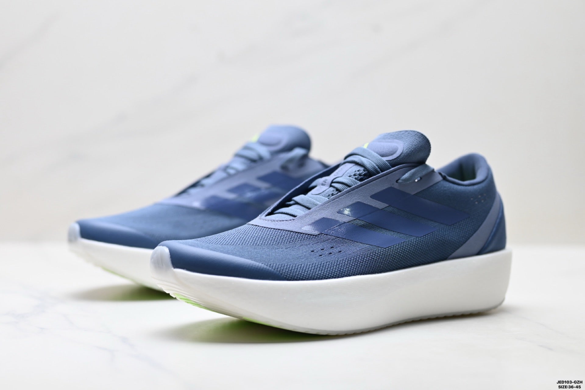 Adidas K81801550 Unisex Running Shoes #7 - Light Blue - image 10