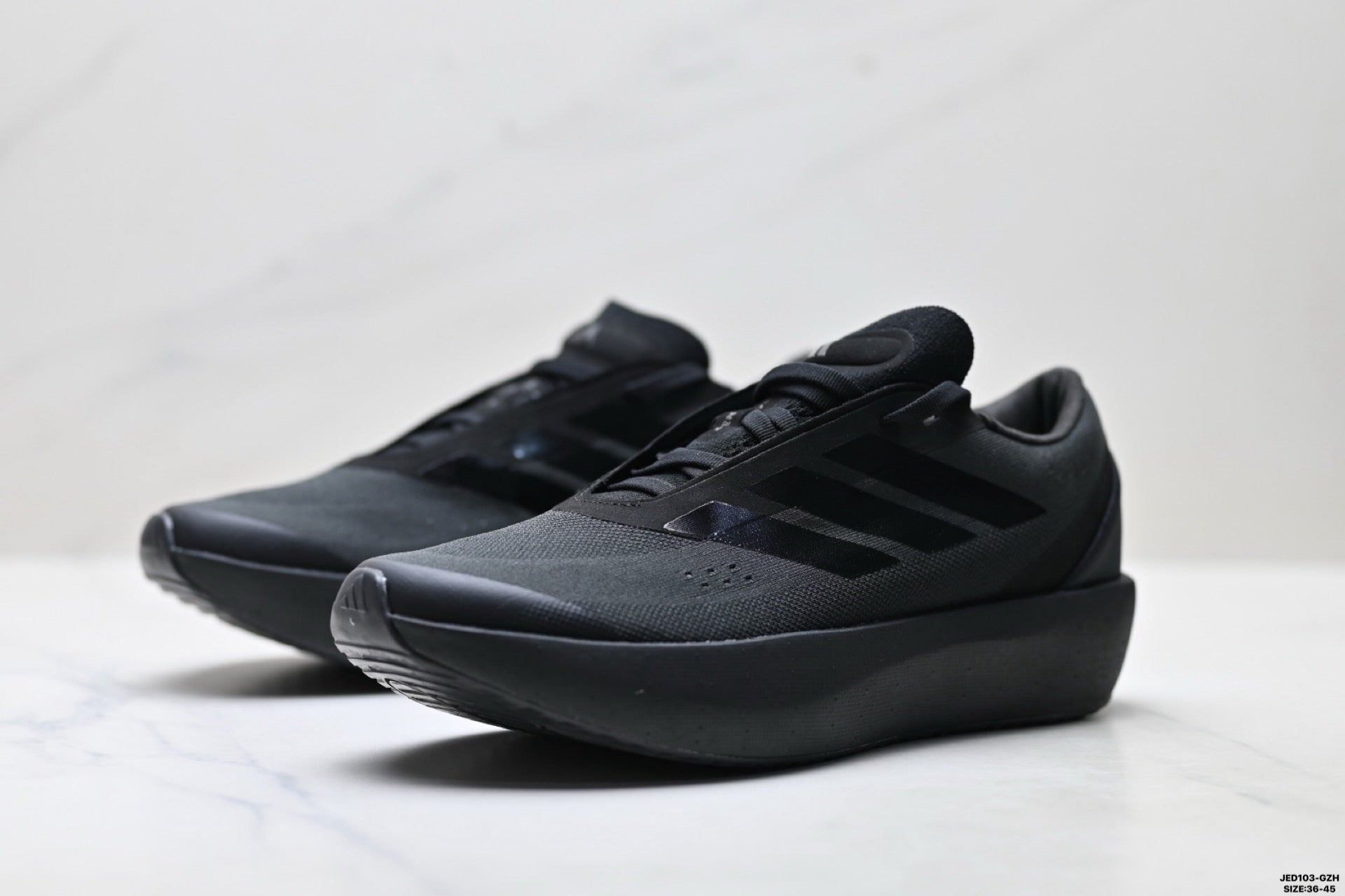 Adidas K81801550 Unisex Running Shoes #7 - Black - image 15