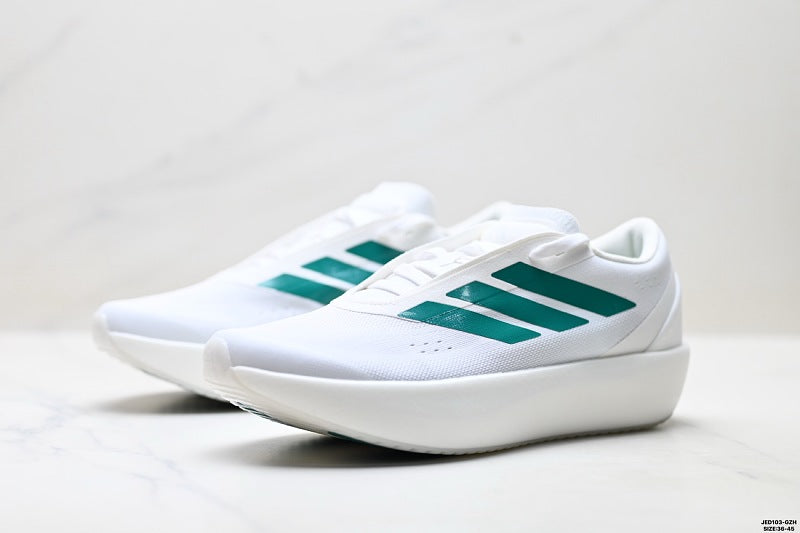 Adidas K81801550 Unisex Running Shoes #7 - White/Teal - image 21