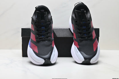 Adidas K81801550 Unisex Running Shoes #6 - Black/Red - image 2