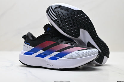 Adidas K81801550 Unisex Running Shoes #6 - Black/Red - image 4