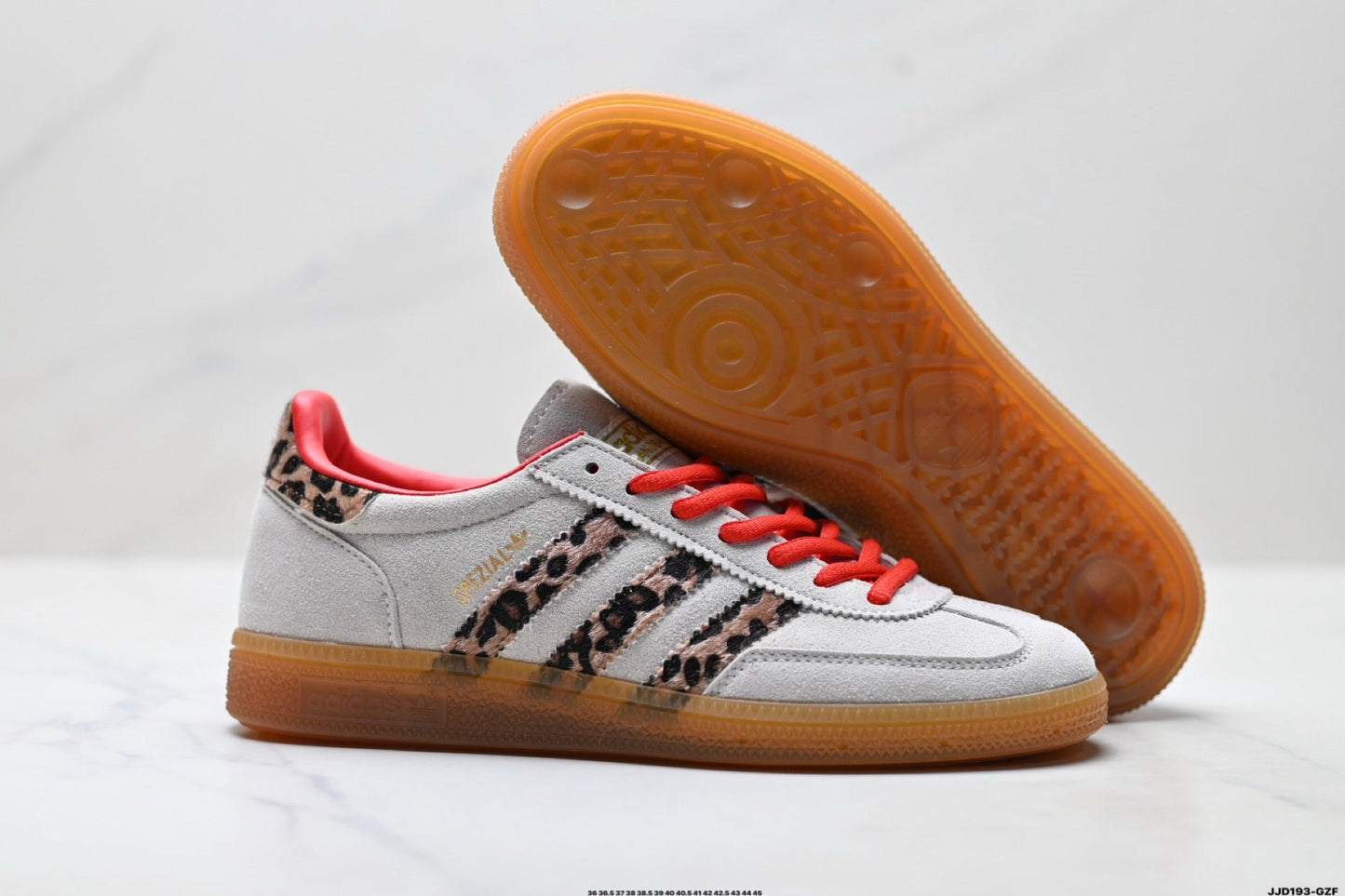 Adidas K81801450 Unisex Casual Sneakers #3 - White/Red - image 4