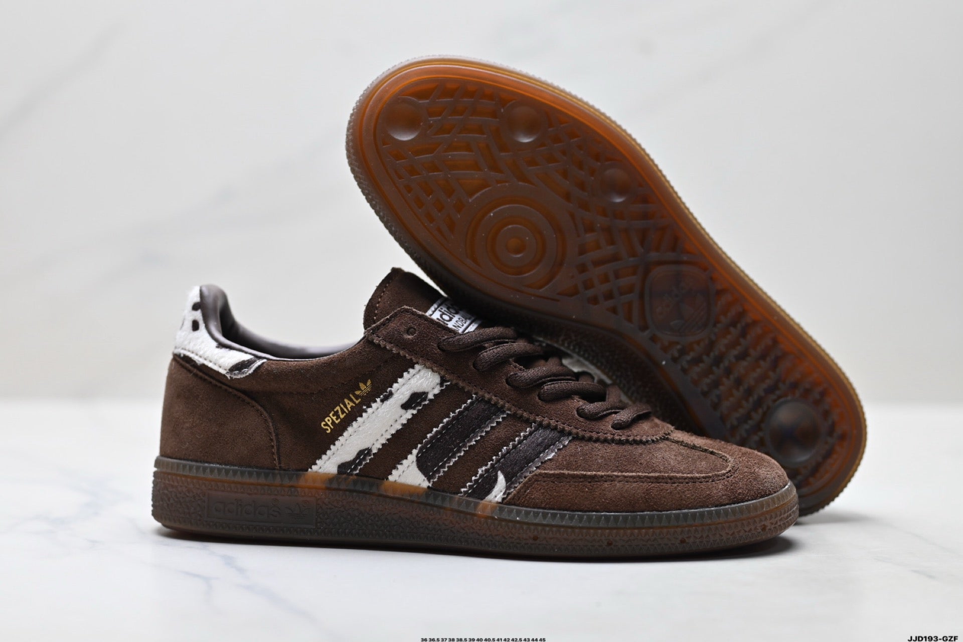 Adidas K81801450 Unisex Casual Sneakers #3 - Brown - image 9