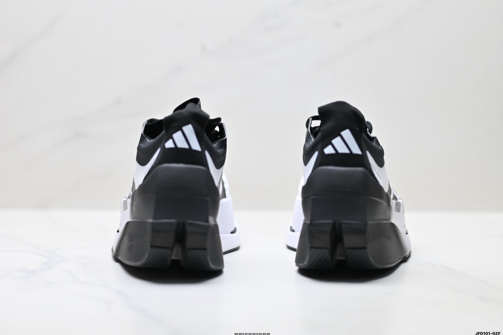 Adidas K81801650 Men's Running Shoes #2 - Black/White - image 3