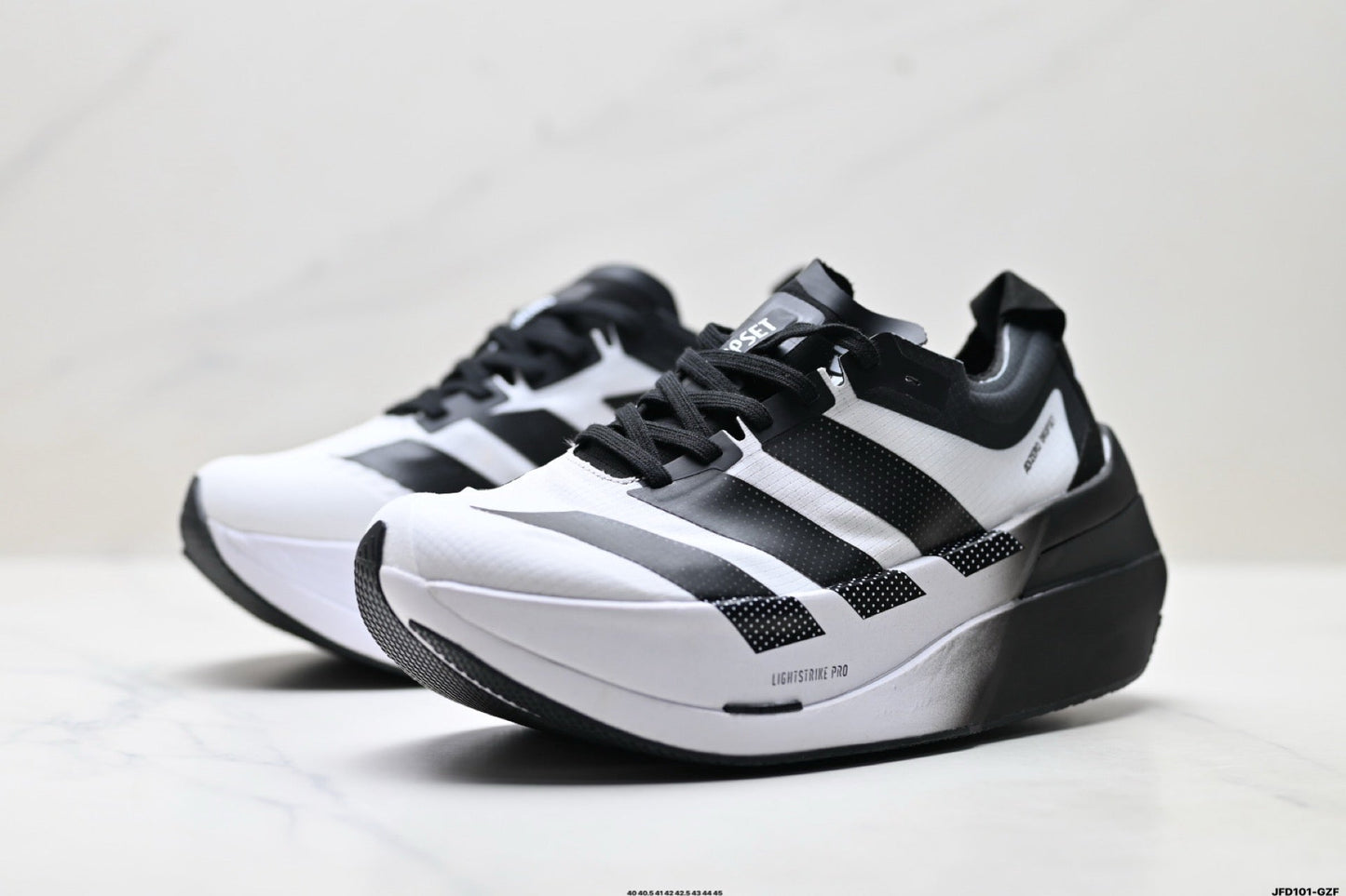 Adidas K81801650 Men's Running Shoes #2 - Black/White - image 5