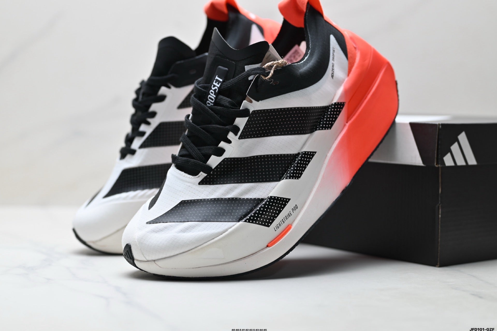 Adidas K81801650 Men's Running Shoes #2 - Black/White - image 6
