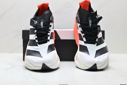 Adidas K81801650 Men's Running Shoes #2 - White/Black/Red - image 7