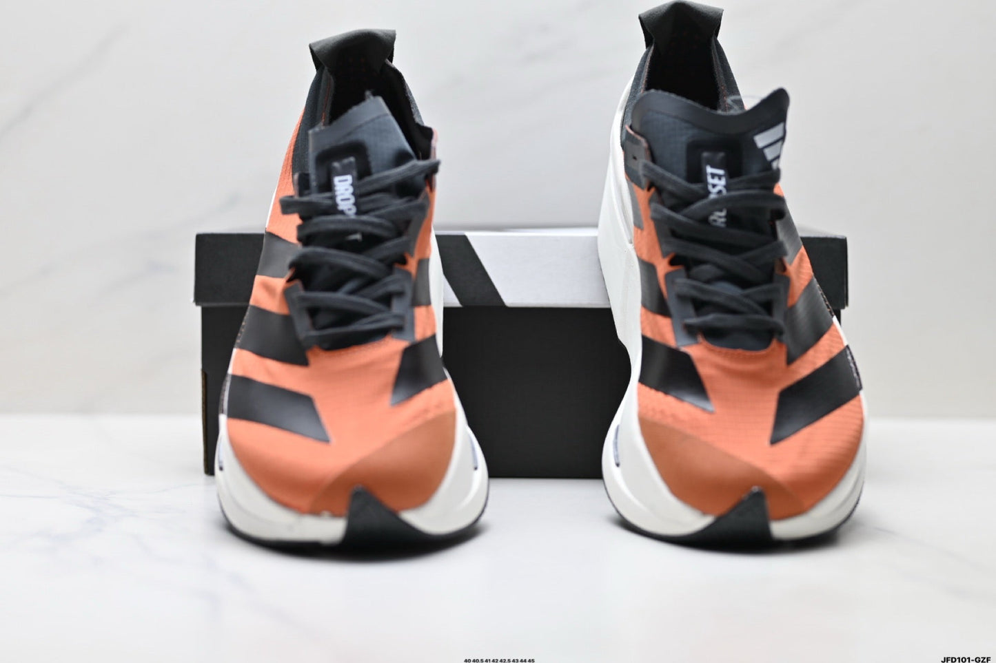 Adidas K81801650 Men's Running Shoes #2 - Black/Orange - image 12