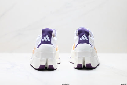 Adidas K81801650 Women's Running Shoes - White/Purple/Orange - image 3