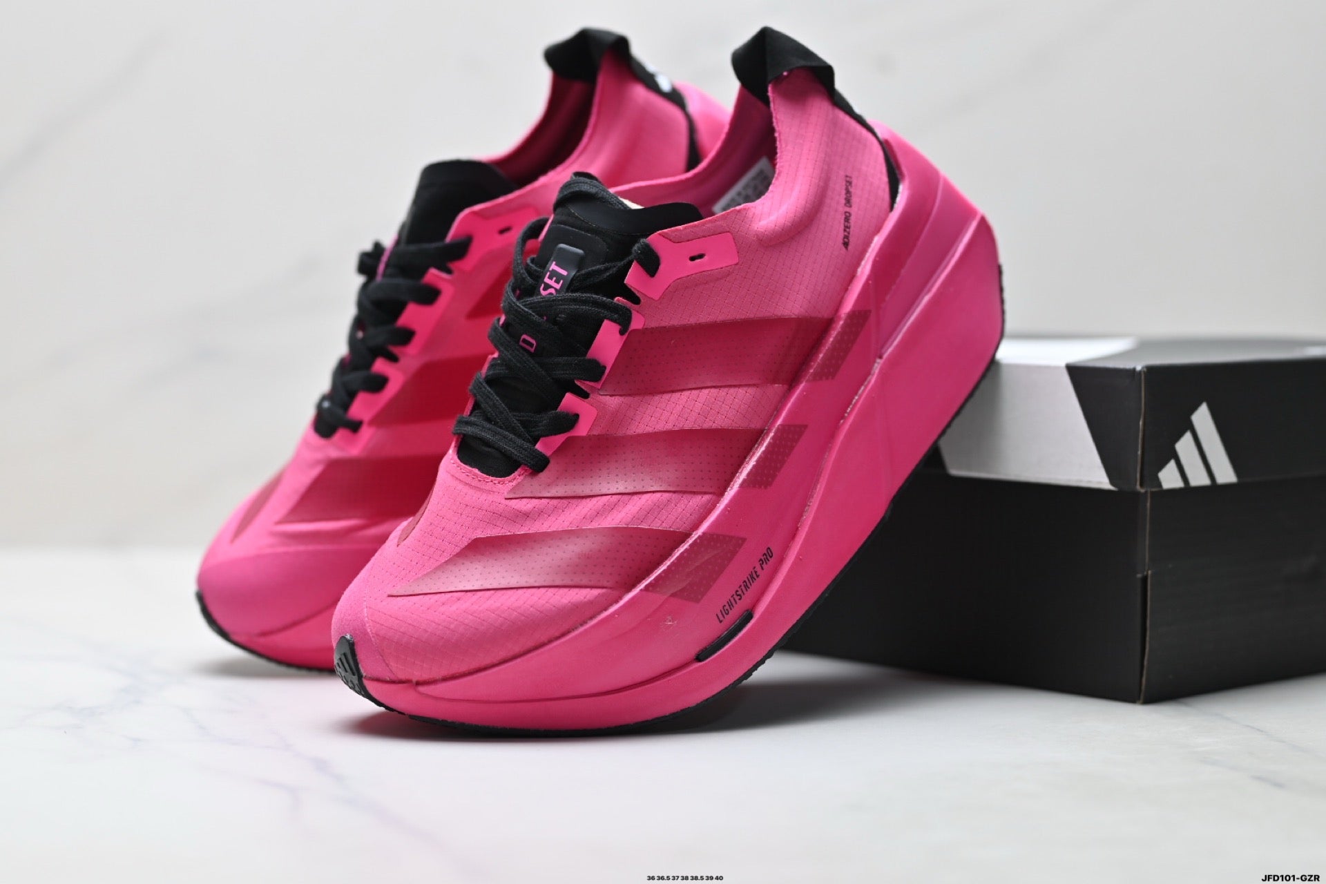 Adidas K81801650 Women's Running Shoes - White/Purple/Orange - image 6