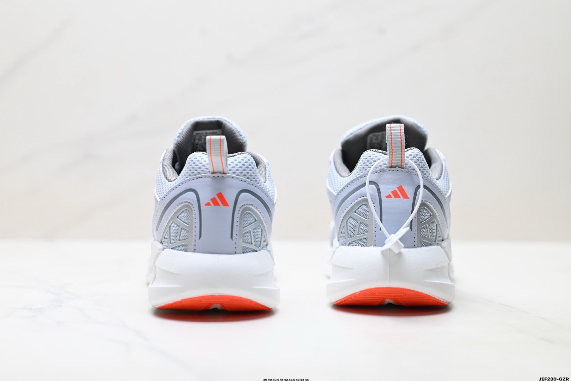 Adidas K81801550 Men's Running Shoes #5 - Grey/Orange - image 3