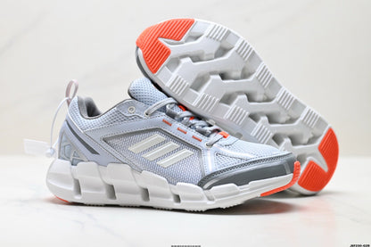 Adidas K81801550 Men's Running Shoes #5 - Grey/Orange - image 4