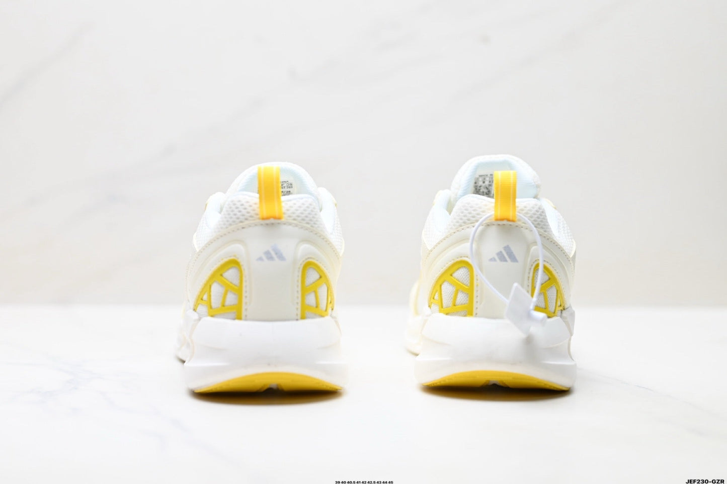 Adidas K81801550 Men's Running Shoes #5 - White/Yellow - image 8