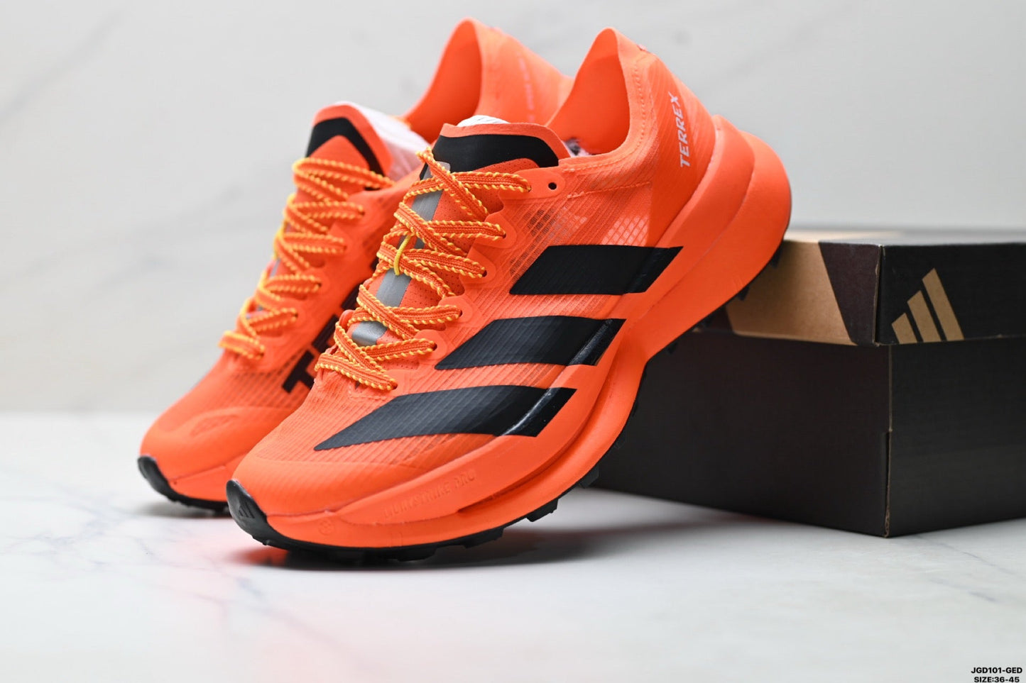 Adidas K81801750 Unisex Running Shoes #2 - Orange/Black