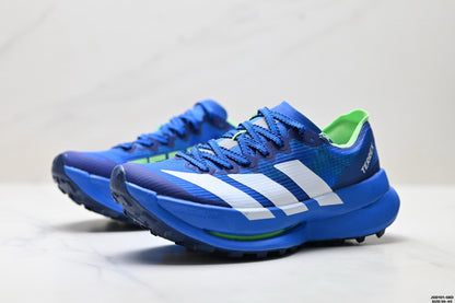 Adidas K81801750 Unisex Running Shoes #2 - Blue/Green - image 10