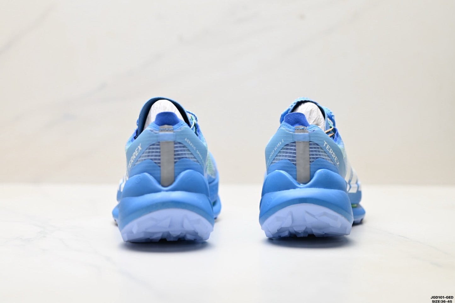 Adidas K81801750 Unisex Running Shoes #2 - Light Blue/Blue - image 13