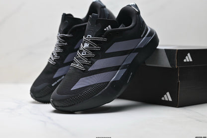 Adidas K81801550 Men's Running Shoes #4 - Black/Grey