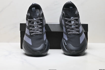 Adidas K81801550 Men's Running Shoes #4 - Black/Grey - image 2