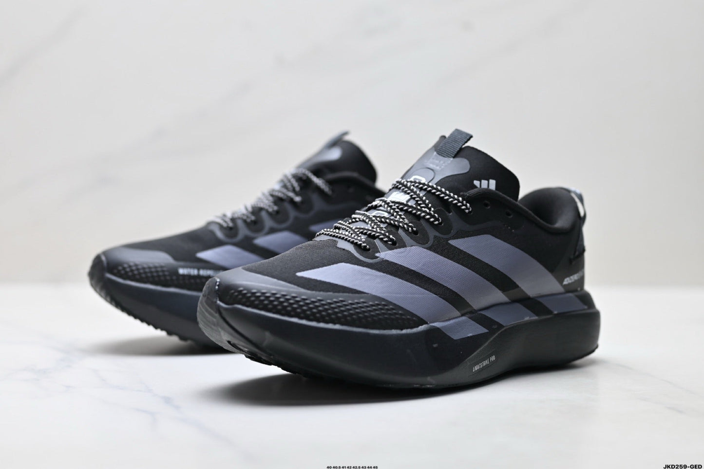 Adidas K81801550 Men's Running Shoes #4 - Black/Grey - image 5