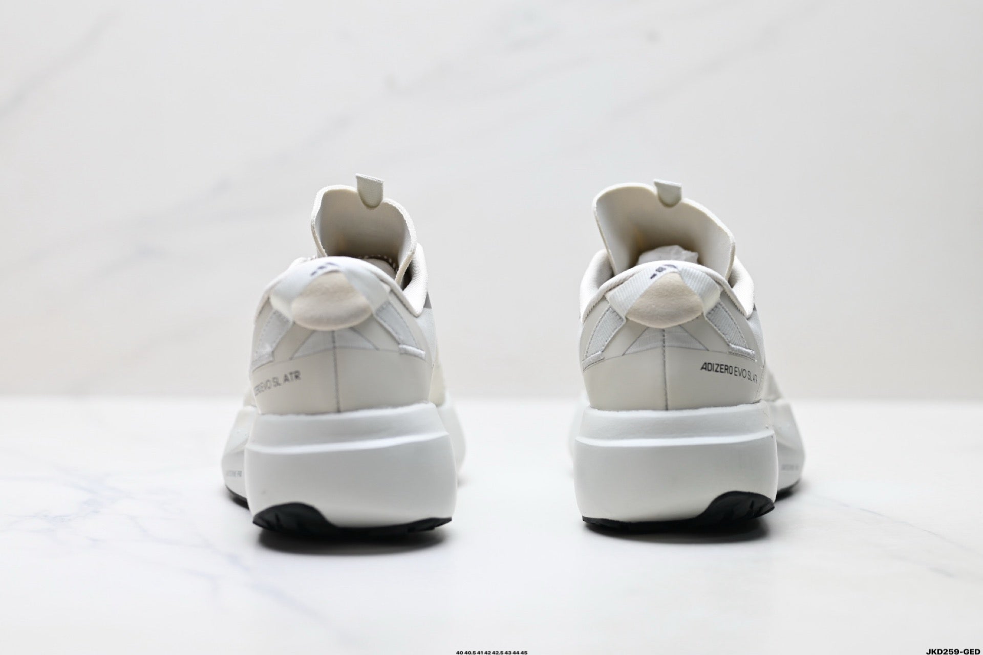 Adidas K81801550 Men's Running Shoes #4 - White/Beige - image 8