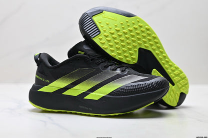 Adidas K81801550 Men's Running Shoes #4 - Black/Green - image 14