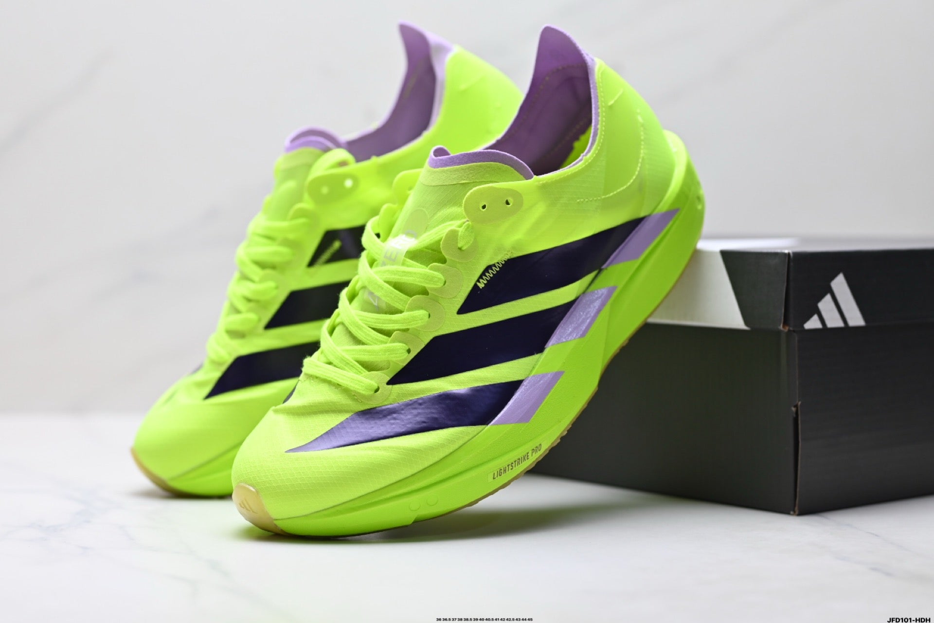 Adidas K81801650 Unisex Running Shoes #3 - Purple/Beige - image 6