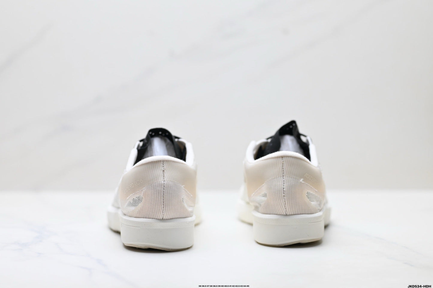 Adidas K81801550 Unisex Running Shoes #5 - White/Black - image 3