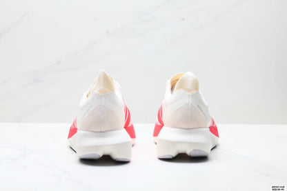 Adidas K81801550 Unisex Running Shoes #4 - White/Red - image 3