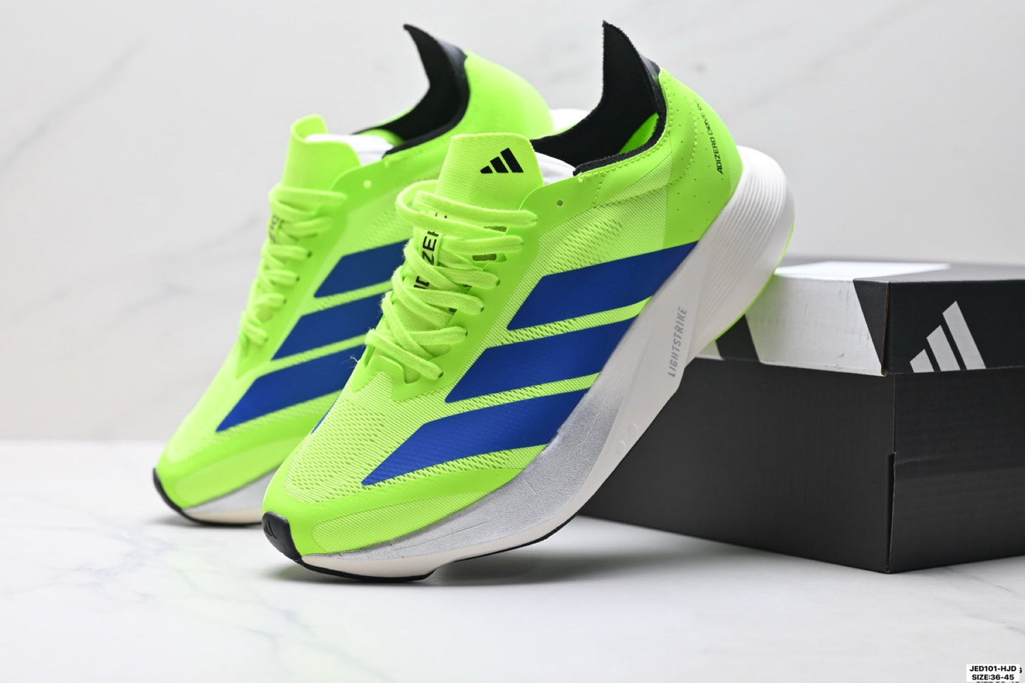 Adidas K81801550 Unisex Running Shoes #4 - Orange/Blue - image 21